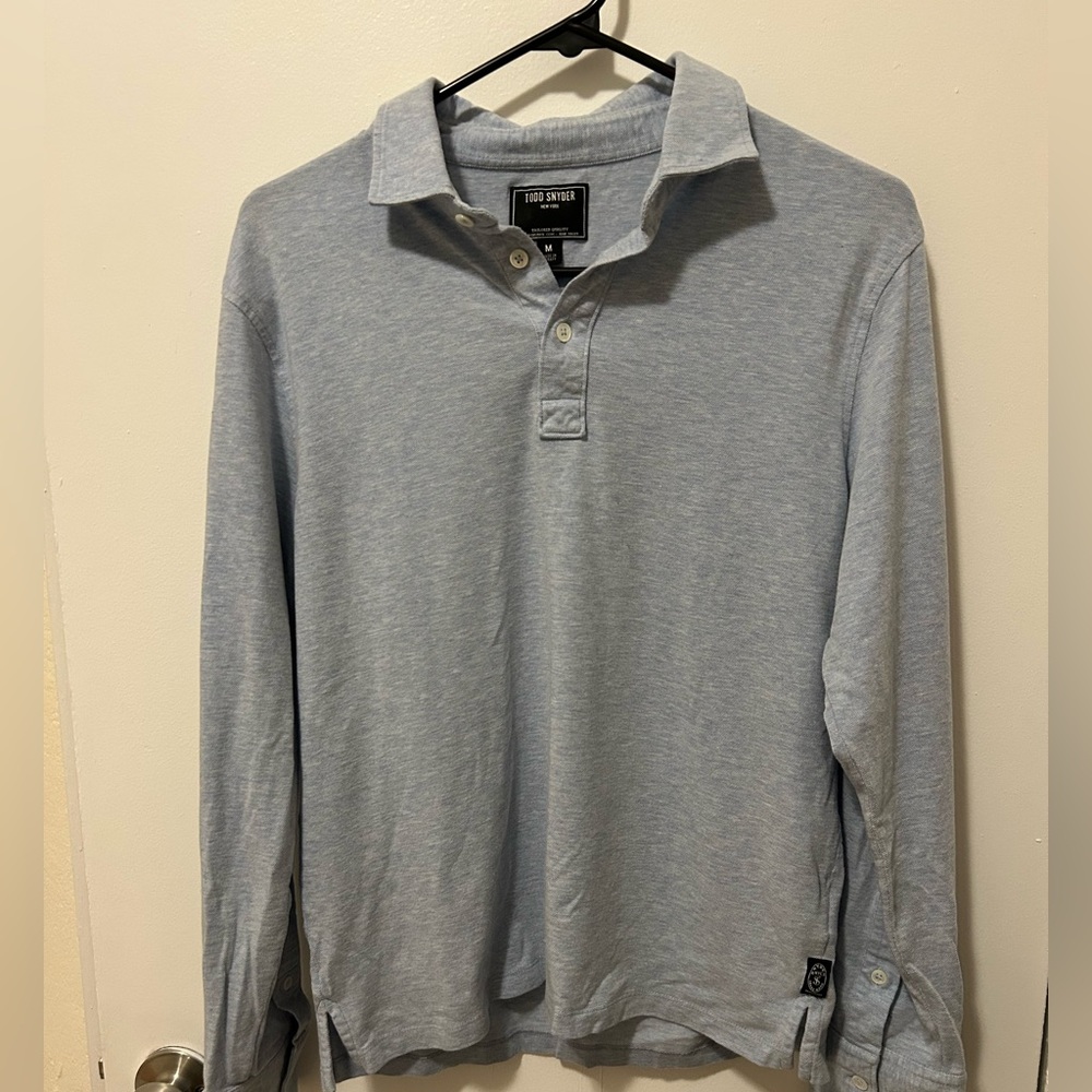 Todd Snyder long sleeve polo